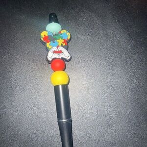 Autism focal beaded pen